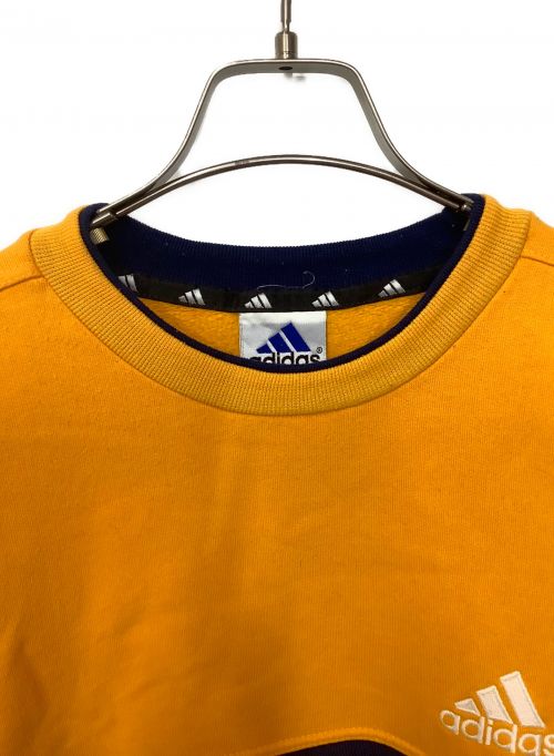 adidas（アディダス）adidas (アディダス) プルオーバー イエロー サイズ:Lの古着・服飾アイテム