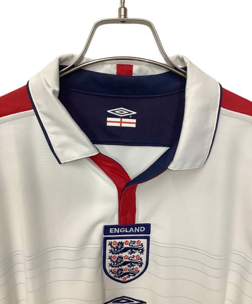 UMBRO（アンブロ）UMBRO (アンブロ) ゲームシャツ ホワイト サイズ:Mの古着・服飾アイテム