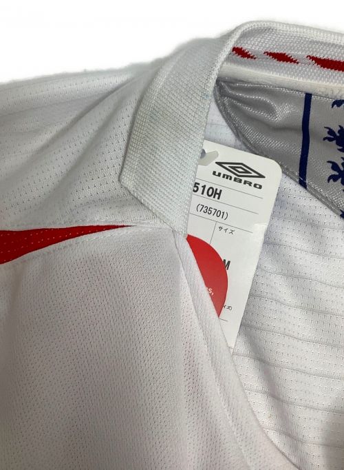 UMBRO（アンブロ）UMBRO (アンブロ) ユニフォーム ホワイト サイズ:M 未使用品の古着・服飾アイテム