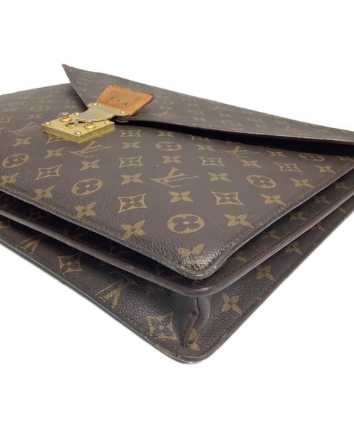 LOUIS VUITTON（ルイ ヴィトン）LOUIS VUITTON (ルイ ヴィトン) セルヴィェット・コンセイエ ブラウンの古着・服飾アイテム