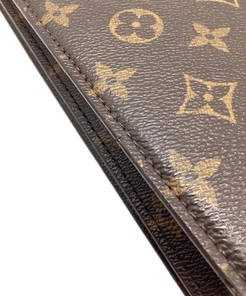 LOUIS VUITTON（ルイ ヴィトン）LOUIS VUITTON (ルイ ヴィトン) セルヴィェット・コンセイエ ブラウンの古着・服飾アイテム