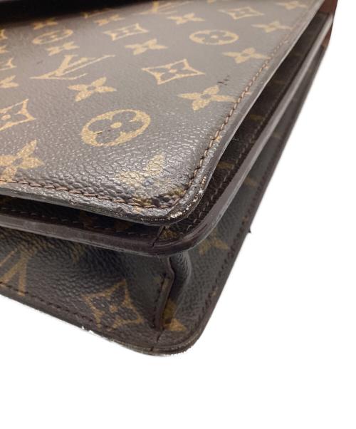 LOUIS VUITTON（ルイ ヴィトン）LOUIS VUITTON (ルイ ヴィトン) セルヴィェット・コンセイエ ブラウンの古着・服飾アイテム