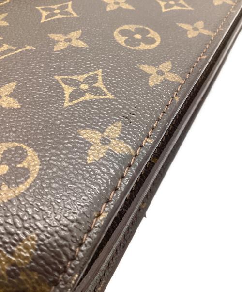 LOUIS VUITTON（ルイ ヴィトン）LOUIS VUITTON (ルイ ヴィトン) セルヴィェット・コンセイエ ブラウンの古着・服飾アイテム