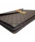 中古・古着 LOUIS VUITTON (ルイ ヴィトン) セルヴィェット・コンセイエ ブラウン：20000円