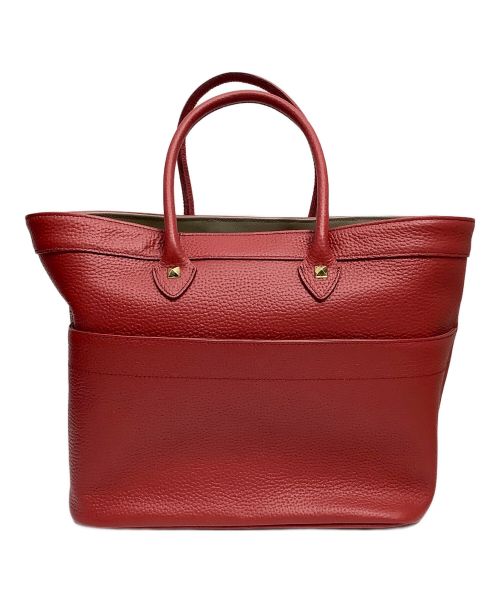 A.D.M.J.（エーディーエムジェイ）A.D.M.J. (エーディーエムジェイ) トートバッグ レッド 未使用品の古着・服飾アイテム