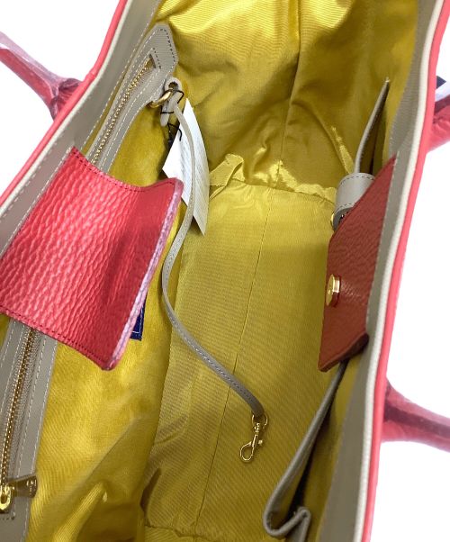 A.D.M.J.（エーディーエムジェイ）A.D.M.J. (エーディーエムジェイ) トートバッグ レッド 未使用品の古着・服飾アイテム