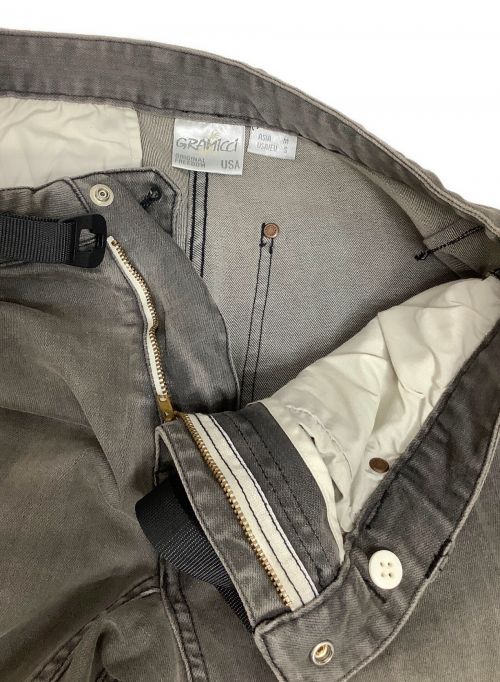 GRAMICCI（グラミチ）GRAMICCI (グラミチ) URBAN RESEARCH (アーバンリサーチ) カラーパンツ グレー サイズ:Mの古着・服飾アイテム