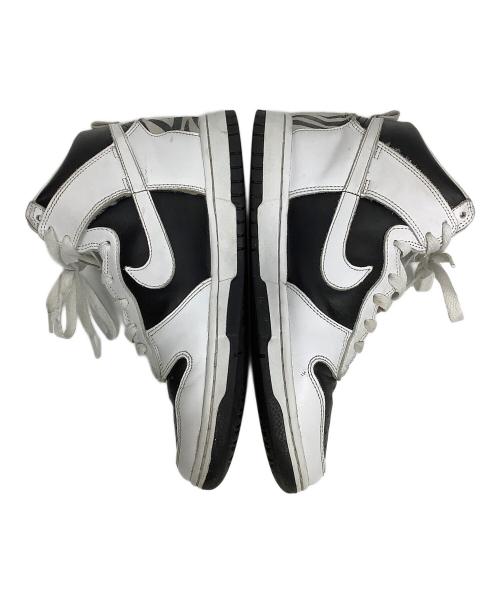 NIKE（ナイキ）NIKE (ナイキ) ハイカットスニーカー ホワイト×ブラック サイズ:26cmの古着・服飾アイテム