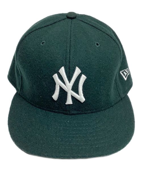 New Era（ニューエラ）New Era (ニューエラ) キャップ グリーン サイズ:7 1/2の古着・服飾アイテム