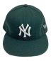 New Era (ニューエラ) キャップ グリーン サイズ:7 1/2：6000円