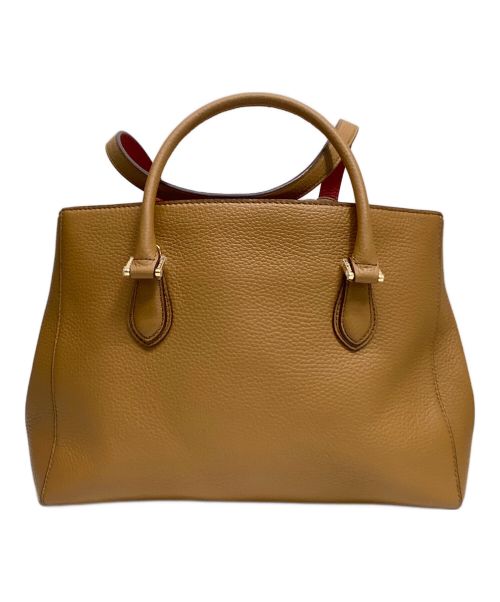 COCOCELUX GOLD（ココセリュックスゴールド）cococelux gold (ココセリュックスゴールド) ミニポーチ付き2WAYバッグ キャメルの古着・服飾アイテム