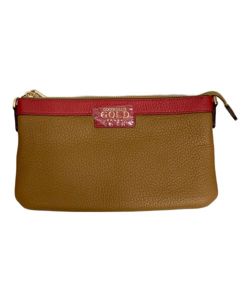 COCOCELUX GOLD（ココセリュックスゴールド）cococelux gold (ココセリュックスゴールド) ミニポーチ付き2WAYバッグ キャメルの古着・服飾アイテム