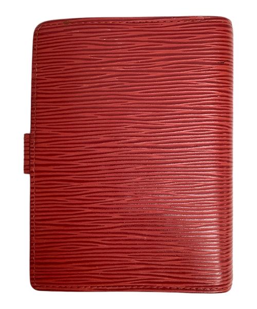 LOUIS VUITTON（ルイ ヴィトン）LOUIS VUITTON (ルイ ヴィトン) 手帳カバー レッドの古着・服飾アイテム
