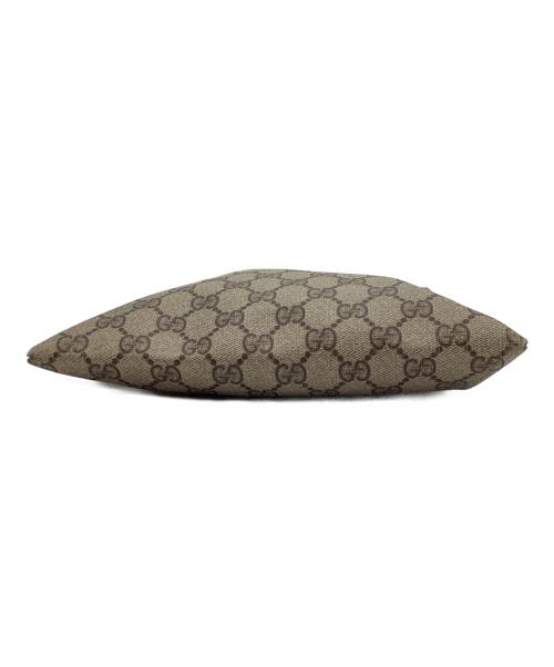 GUCCI（グッチ）GUCCI (グッチ) 巾着バッグ　ＧＧ ベージュの古着・服飾アイテム