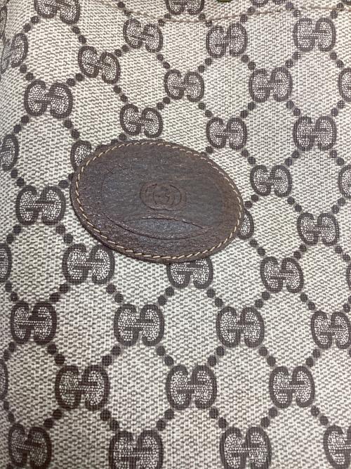 GUCCI（グッチ）GUCCI (グッチ) 巾着バッグ　ＧＧ ベージュの古着・服飾アイテム
