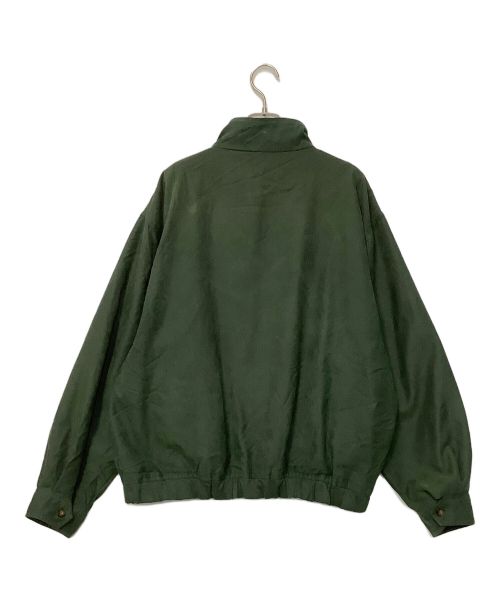 CHAPS（チャップス）CHAPS (チャップス) 古着ジップアップカラージャケット グリーン サイズ:Mの古着・服飾アイテム