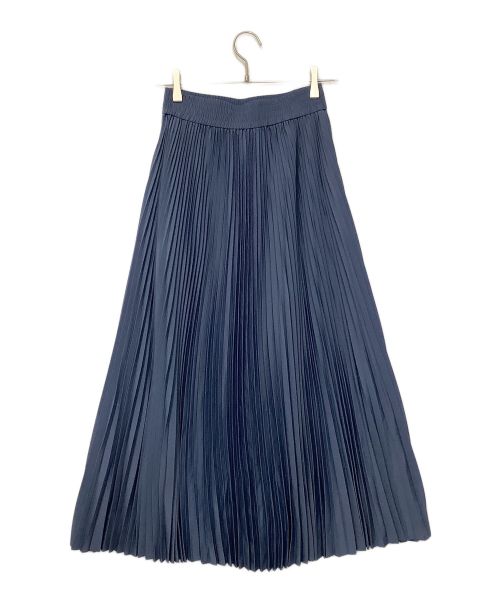 HYKE（ハイク）HYKE (ハイク) プリーツロングスカート ブルー サイズ:1　SMALLの古着・服飾アイテム