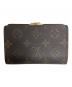 LOUIS VUITTON (ルイ ヴィトン) ポルトモネ・ビエ・ヴィエノワ ブラウン：20000円