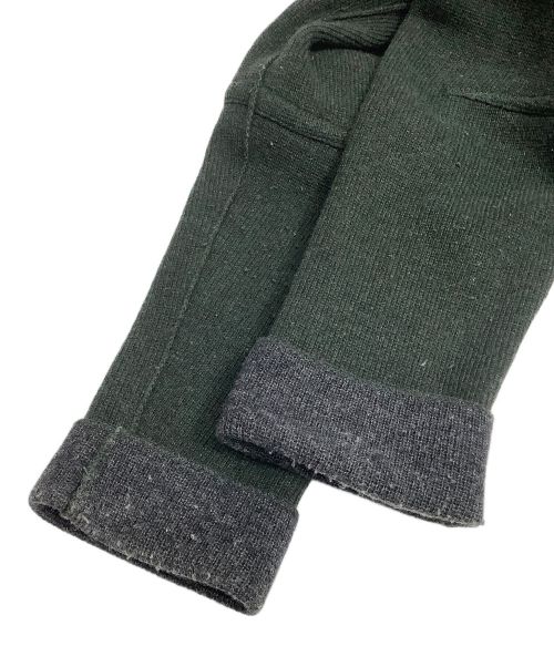 DIESEL（ディーゼル）DIESEL (ディーゼル) ダブルライダースニットジャケット カーキ サイズ:Lの古着・服飾アイテム