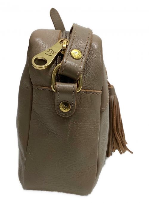 IL BISONTE（イル ビゾンテ）IL BISONTE (イル ビゾンテ) クロスボディーバッグ グレーの古着・服飾アイテム