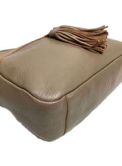 IL BISONTE（イル ビゾンテ）IL BISONTE (イル ビゾンテ) クロスボディーバッグ グレーの古着・服飾アイテム