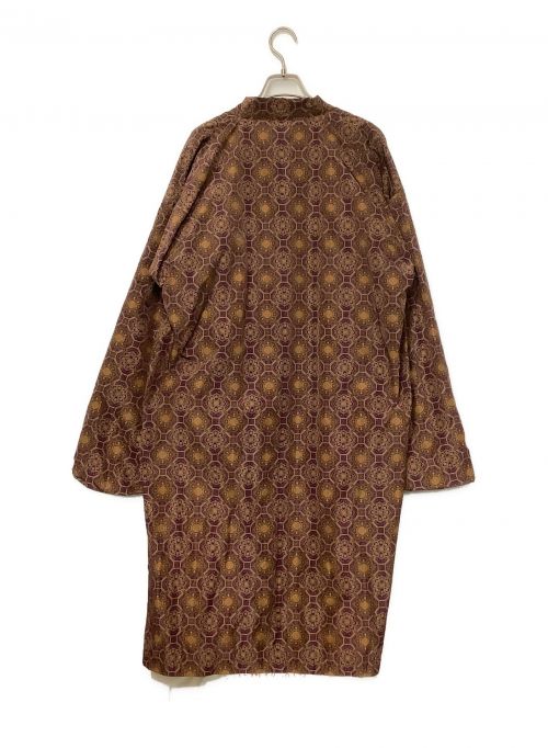 Needles（ニードルズ）Needles (ニードルズ) KIMONO COAT ブラウン×パープル サイズ:Mの古着・服飾アイテム