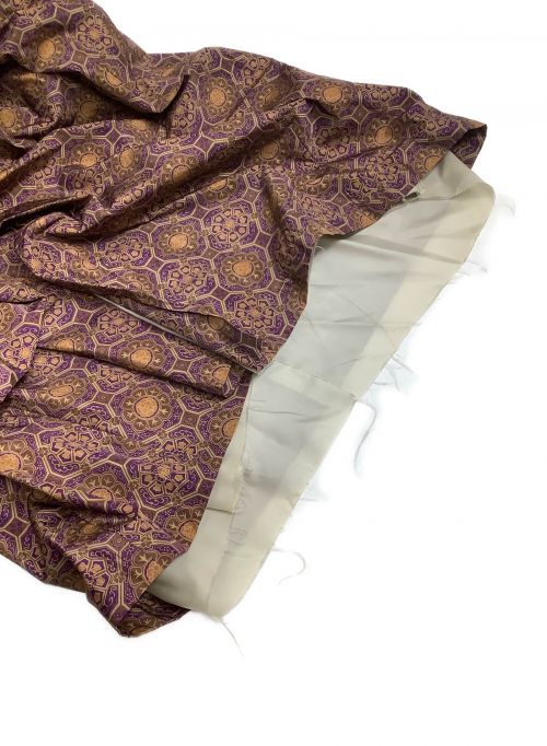 Needles（ニードルズ）Needles (ニードルズ) KIMONO COAT ブラウン×パープル サイズ:Mの古着・服飾アイテム