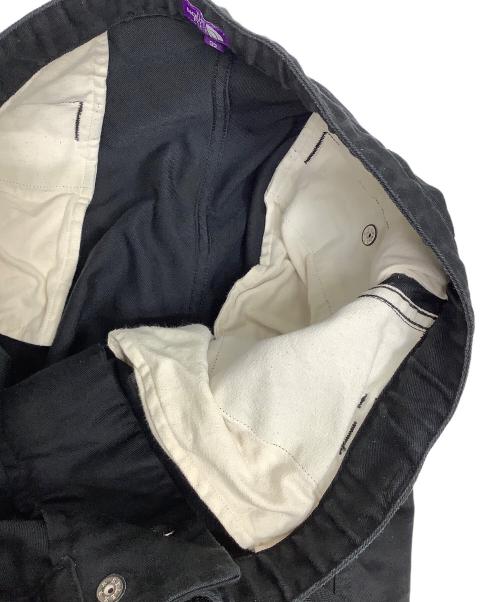 THE NORTHFACE PURPLELABEL（ザ・ノースフェイス パープルレーベル）THE NORTHFACE PURPLELABEL (ザ・ノースフェイス パープルレーベル) テーパードワイドパンツ ブラック サイズ:W32の古着・服飾アイテム