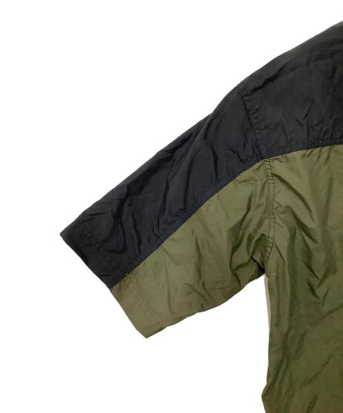 THE NORTH FACE（ザ ノース フェイス）THE NORTH FACE (ザ ノース フェイス) ヌプシシャツ ブラック×カーキ サイズ:Mの古着・服飾アイテム