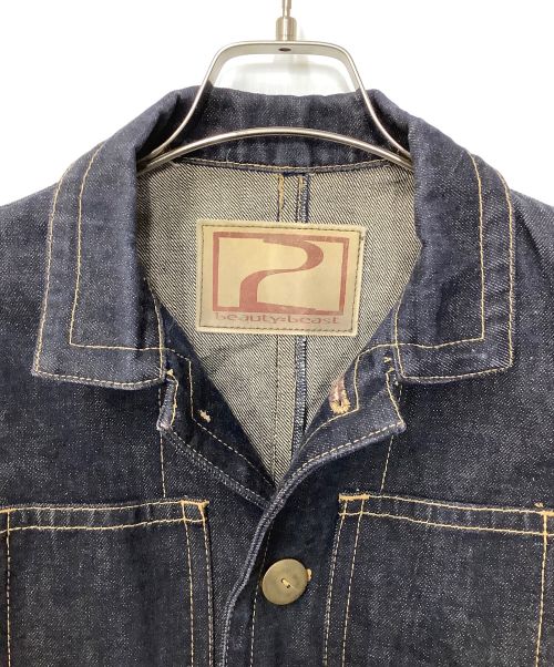 beauty:beast（ビューティービースト）beauty:beast (ビューティービースト) デニムジャケット インディゴ サイズ:1の古着・服飾アイテム