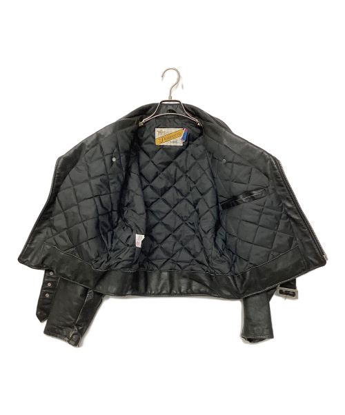 Schott（ショット）shott (ショット) ライダースジャケット ブラック サイズ:12の古着・服飾アイテム