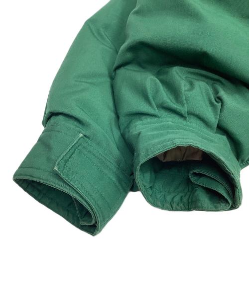gavial original dry goods（-）gavial original dry goods (-) ダウンジャケット グリーン サイズ:Lの古着・服飾アイテム