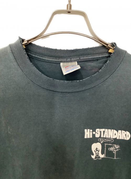 JERZEES（ジャージーズ）JERZEES (ジャージーズ) 90's Hi-STANDARD Tshirt グレー サイズ:Mの古着・服飾アイテム