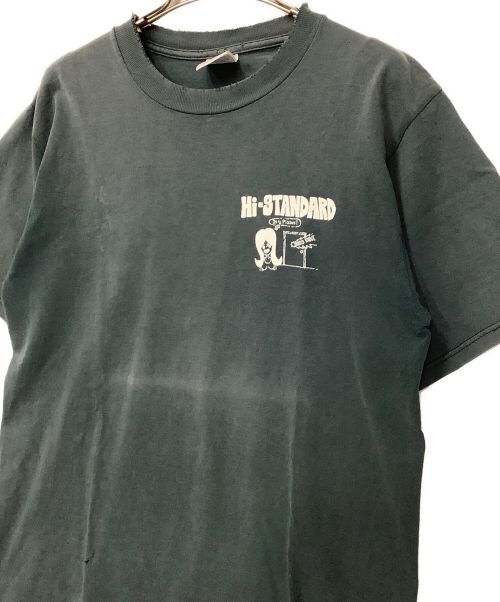 JERZEES（ジャージーズ）JERZEES (ジャージーズ) 90's Hi-STANDARD Tshirt グレー サイズ:Mの古着・服飾アイテム
