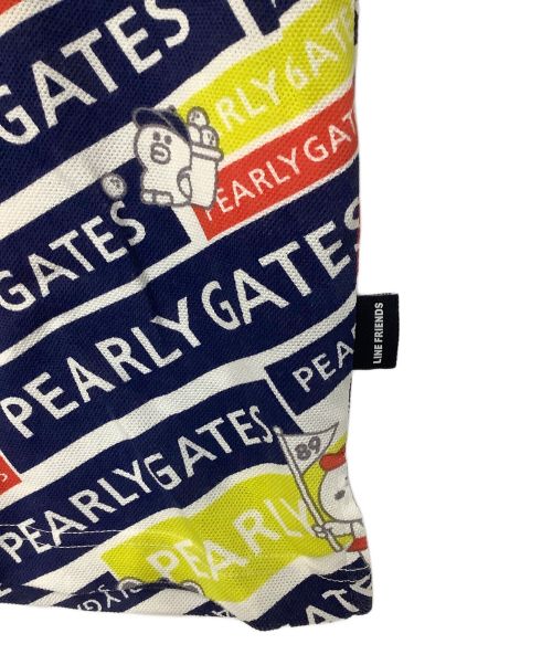 PEARLY GATES（パーリーゲイツ）PEARLY GATES (パーリーゲイツ) LINE FRIENDS (ラインフレンズ) ゴルフウェア(トップス) ネイビー サイズ:4の古着・服飾アイテム
