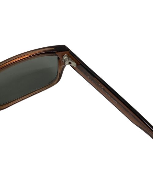 GUCCI（グッチ）GUCCI (グッチ) サングラス ブラウンの古着・服飾アイテム