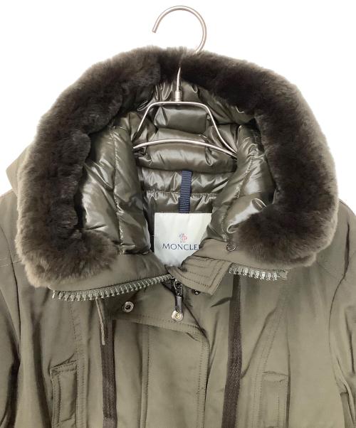 MONCLER（モンクレール）MONCLER (モンクレール) ダウンジャケット オリーブ サイズ:1の古着・服飾アイテム