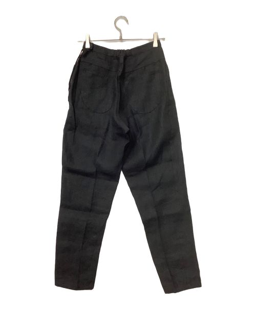 Y's（ワイズ）Y's (ワイズ) リネンパンツ ブラック サイズ:Mの古着・服飾アイテム