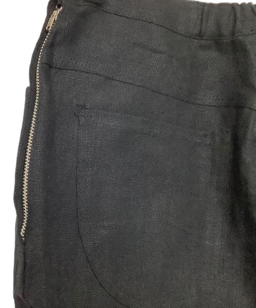 Y's（ワイズ）Y's (ワイズ) リネンパンツ ブラック サイズ:Mの古着・服飾アイテム