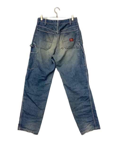stussy（ステューシー）stussy (ステューシー) カーペンターパンツ ブルー サイズ:W32の古着・服飾アイテム