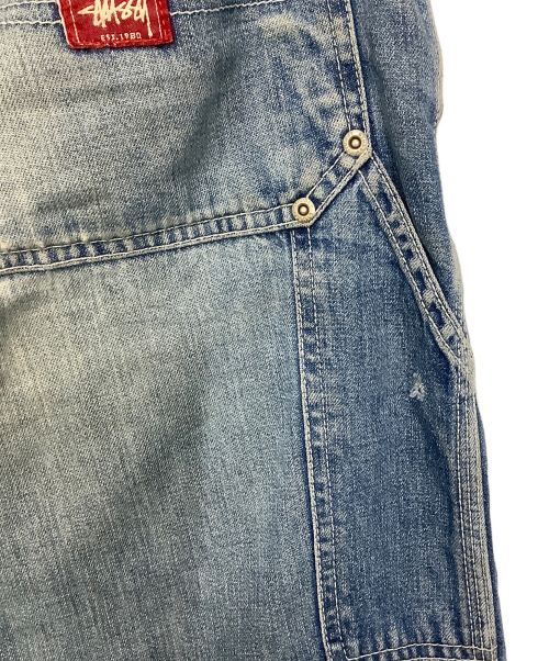 stussy（ステューシー）stussy (ステューシー) カーペンターパンツ ブルー サイズ:W32の古着・服飾アイテム