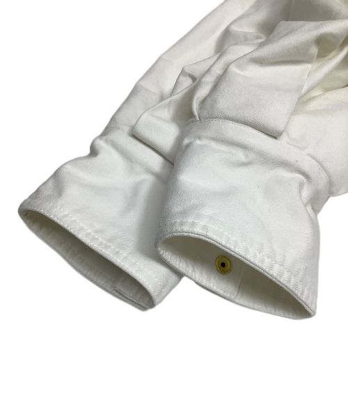 Emma Taylor（エマテイラー）Emma Taylor (エマテイラー) FREAK'S STORE (フリークスストア) ミリタリーツイルフレアブルゾン ホワイト サイズ:FREEの古着・服飾アイテム