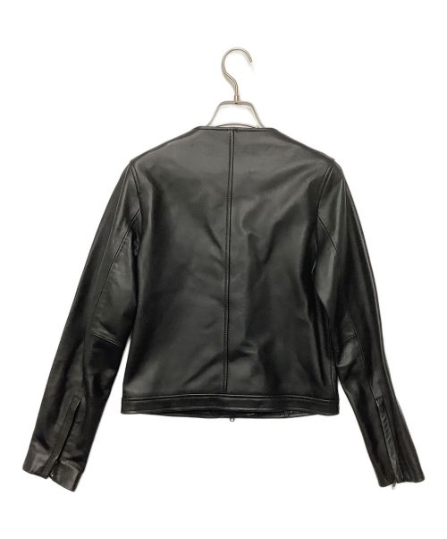 UNITED TOKYO（ユナイテッドトーキョー）UNITED TOKYO (ユナイテッドトーキョー) ラムセミダブルライダース ブラック サイズ:2の古着・服飾アイテム