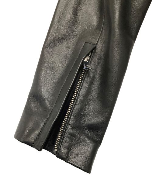 UNITED TOKYO（ユナイテッドトーキョー）UNITED TOKYO (ユナイテッドトーキョー) ラムセミダブルライダース ブラック サイズ:2の古着・服飾アイテム