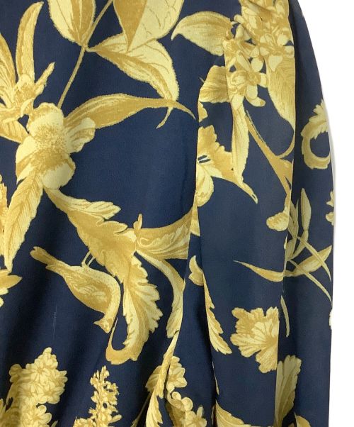 eimy istoire（エイミーイストワール）eimy istoire (エイミーイストワール) Camila flowerティアードワンピース ネイビー サイズ:Fの古着・服飾アイテム