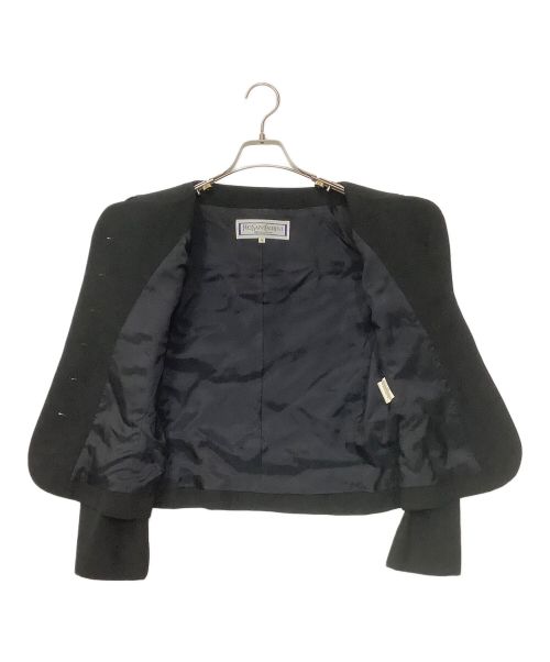 Yves Saint Laurent（イヴサンローラン）Yves Saint Laurent (イヴサンローラン) セットアップ ブラック サイズ:Sの古着・服飾アイテム
