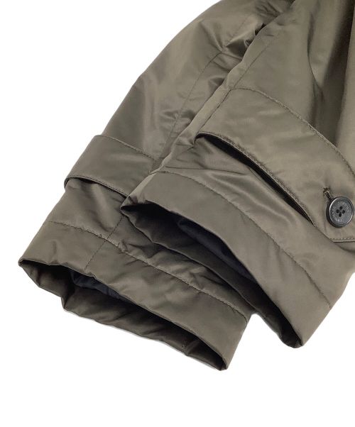NEWYORKER（ニューヨーカー）NEWYORKER (ニューヨーカー) ステンカラーコート ブラウン サイズ:Lの古着・服飾アイテム