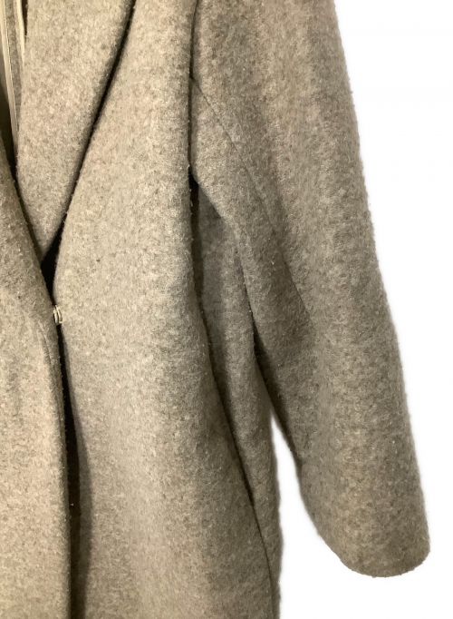 Plage（プラージュ）Plage (プラージュ) ウールコート ブラウン サイズ:38の古着・服飾アイテム