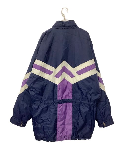 adidas（アディダス）adidas (アディダス) ウインドブレーカー ネイビー×パープル サイズ:F180の古着・服飾アイテム