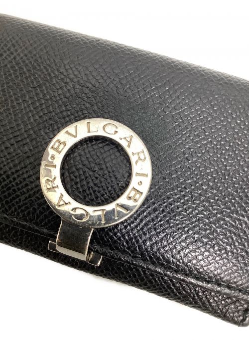 BVLGARI（ブルガリ）BVLGARI (ブルガリ) クリップコインパース ブラックの古着・服飾アイテム